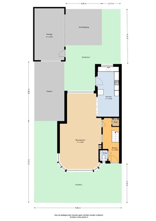 Floorplan - Noorderzate 5, 3752 GB Bunschoten-Spakenburg